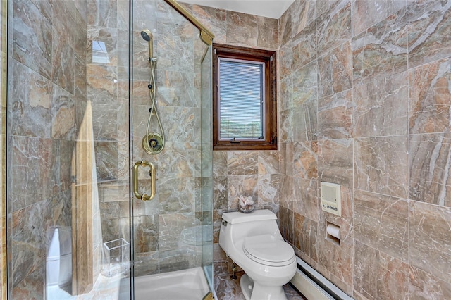 51 Glenridge Ave, Stony Brook, NY 11790 - full bath featuring tile walls and a stall shower