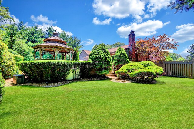 51 Glenridge Ave, Stony Brook, NY 11790 - view of yard featuring a gazebo