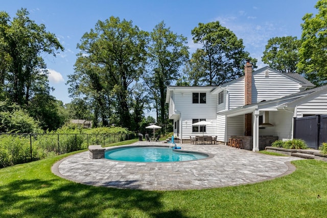 9 Guthrie Ct, East Northport, NY 11731 - view of pool featuring a patio