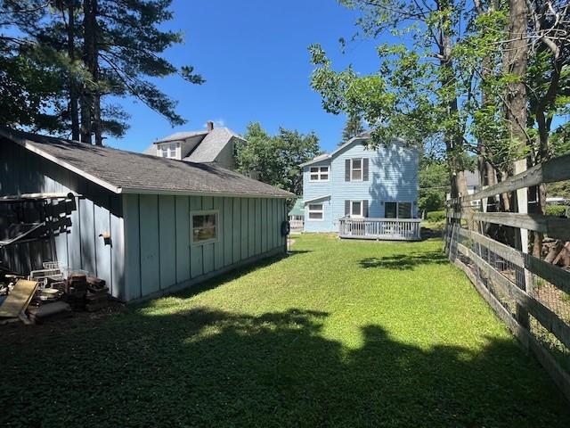 39 Winslow Pl, Liberty, NY 12754 - view of yard