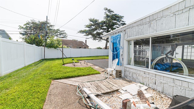 14 Lois Ln, Farmingdale, NY 11735 - view of fenced backyard