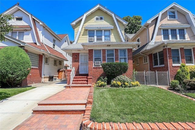 151-07 85th Ave, Briarwood, NY 11432 - colonial inspired home featuring brick siding and a gambrel roof