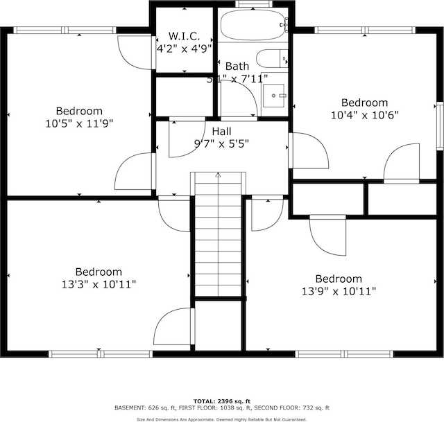 10 Branch Pl, Roosevelt, NY 11575 - view of home floor plan
