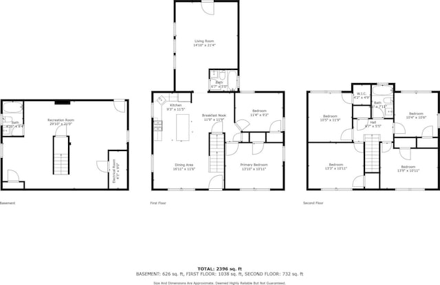 10 Branch Pl, Roosevelt, NY 11575 - view of floor plan / room layout