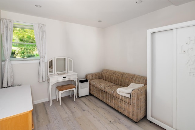 542 Peekskill Hollow Rd, Putnam Valley, NY 10579 - sitting room featuring light wood-style flooring and baseboards