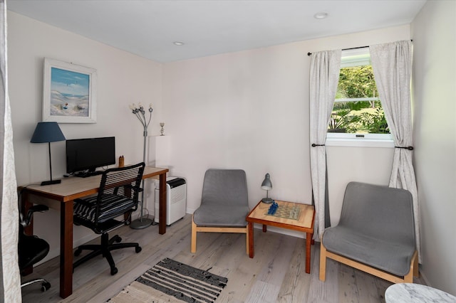 542 Peekskill Hollow Rd, Putnam Valley, NY 10579 - home office with light wood-type flooring