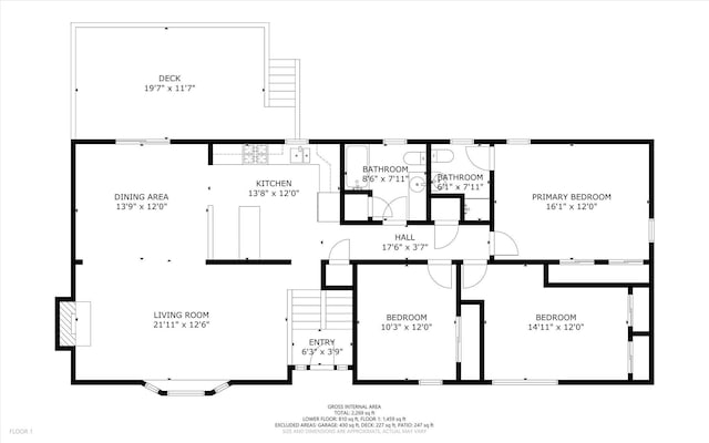 542 Peekskill Hollow Rd, Putnam Valley, NY 10579 - view of property floor plan