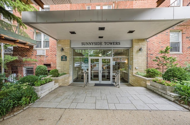 46-01 39th Ave Unit 106, Woodside, NY 11104 - property entrance featuring brick siding