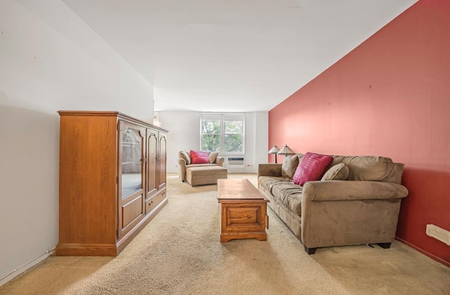 46-01 39th Ave Unit 106, Woodside, NY 11104 - living area featuring light colored carpet and baseboards