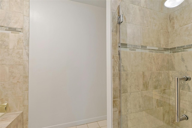 2 Dylan Ct, Nanuet, NY 10954 - bathroom featuring tiled shower and tile patterned flooring