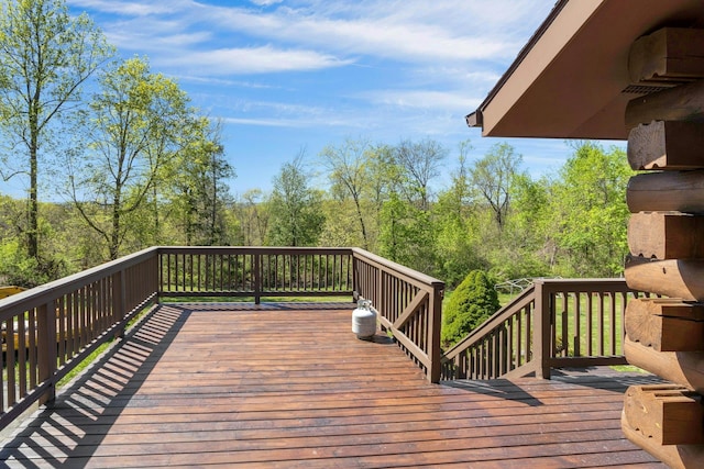 354 Sunset Hill Rd E, Fishkill, NY 12524 - view of wooden terrace