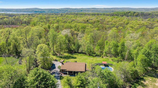 354 Sunset Hill Rd E, Fishkill, NY 12524 - view of subject property with a forest