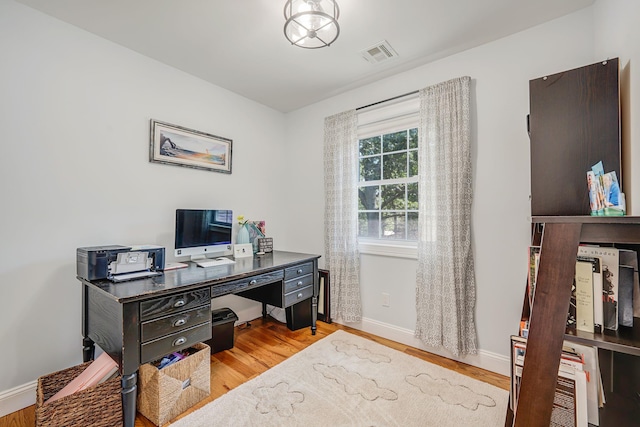206 Brooksite Dr, Smithtown, NY 11787 - office area with wood finished floors