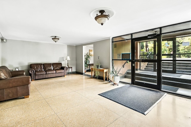 4265 Webster Ave Unit 6A, Bronx, NY 10470 - building lobby featuring crown molding