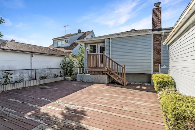 46 Pine St, Oceanside, NY 11572 - view of deck