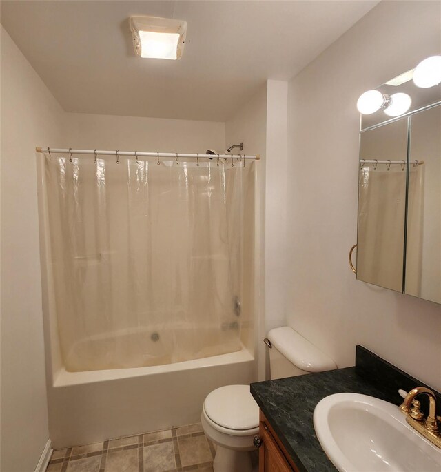 7219 State Rte 42, Grahamsville, NY 12740 - full bathroom featuring vanity and shower / tub combo with curtain