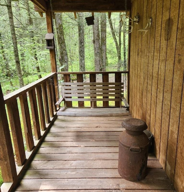 7219 State Rte 42, Grahamsville, NY 12740 - view of wooden deck