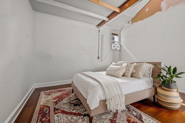 1314 College Point Blvd, College Point, NY 11356 - bedroom with wood finished floors and baseboards