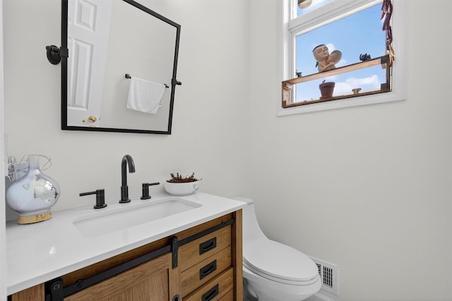 50 Corbin Hill Rd Unit 13, Fort Montgomery, NY 10922 - half bath featuring vanity and toilet