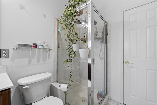 50 Corbin Hill Rd Unit 13, Fort Montgomery, NY 10922 - bathroom featuring vanity and a shower stall