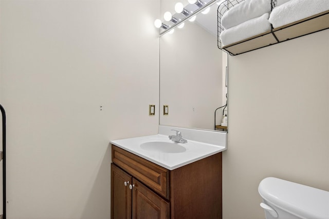 50 Corbin Hill Rd Unit 13, Fort Montgomery, NY 10922 - half bath featuring vanity and toilet