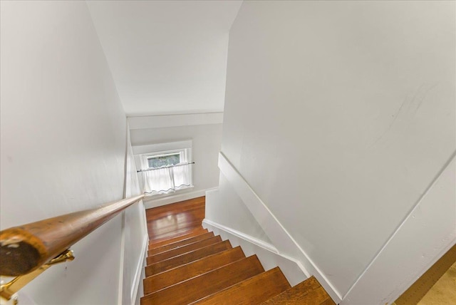 7 Wellesley Ave, Yonkers, NY 10705 - staircase featuring lofted ceiling
