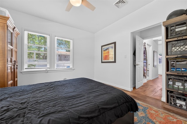 16 Broadway, Loch Sheldrake, NY 12759 - bedroom featuring wood finished floors and a ceiling fan