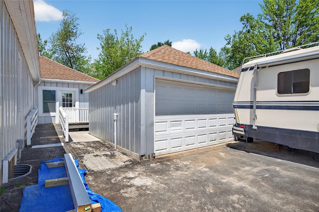 16 Broadway, Loch Sheldrake, NY 12759 - view of detached garage
