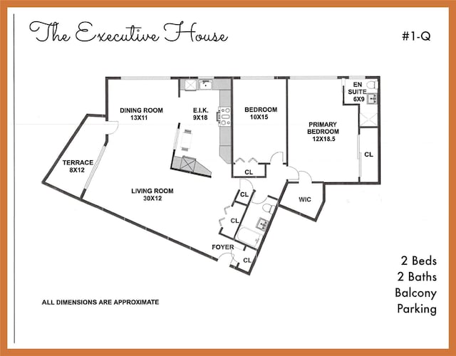 180 S Middle Neck Rd Unit 1-Q, Great Neck, NY 11021 - view of home floor plan
