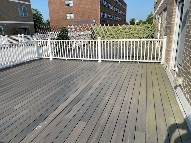 158-15 Union Tpke Unit 2D, Fresh Meadows, NY 11366 - view of wooden terrace