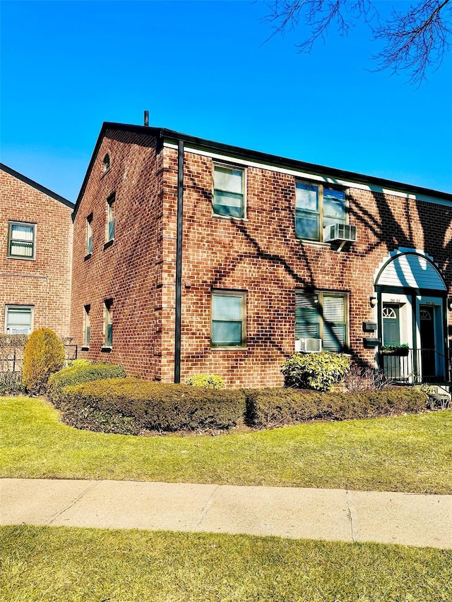 196-58 69th Ave Unit 1, Fresh Meadows, NY 11365 - view of front facade with brick siding