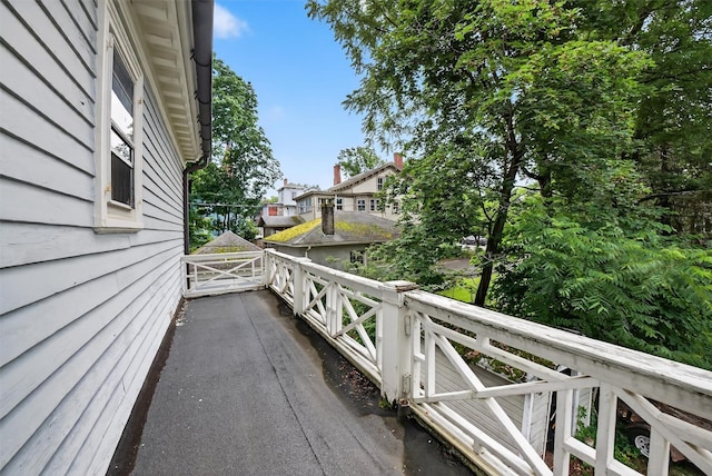 13 Garfield Pl, Poughkeepsie, NY 12601 - view of wooden deck