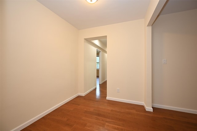 26-21 Union St Unit 1B, Flushing, NY 11354 - spare room featuring wood finished floors and baseboards