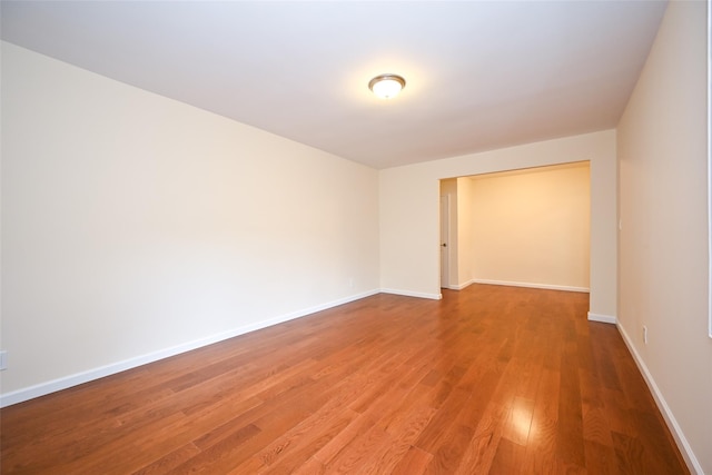 26-21 Union St Unit 1B, Flushing, NY 11354 - empty room featuring wood finished floors and baseboards