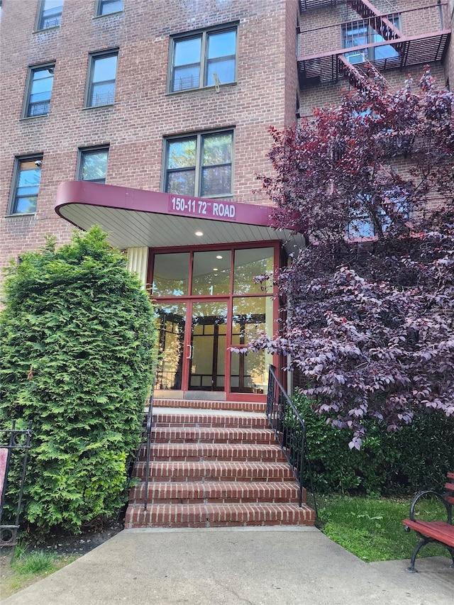 150-11 72nd Rd Unit 3G, Kew Garden Hills, NY 11367 - property entrance with brick siding