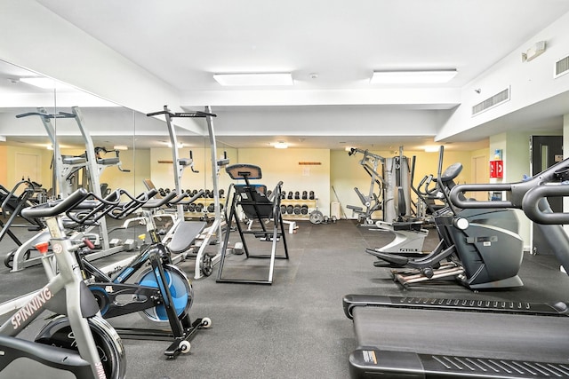 55 Mckinley Ave Unit D3-14, White Plains, NY 10606 - view of gym