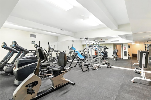 55 Mckinley Ave Unit D3-14, White Plains, NY 10606 - view of workout area