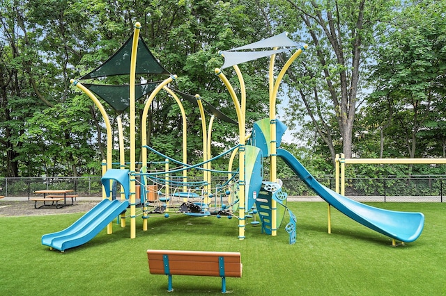 55 Mckinley Ave Unit D3-14, White Plains, NY 10606 - community jungle gym with view of scattered trees