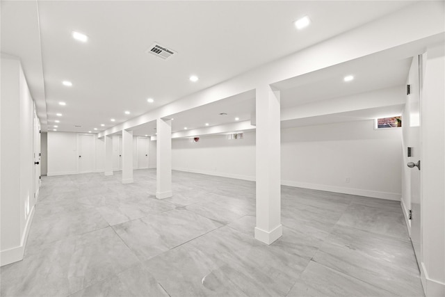 226-07 76th Rd, Bayside, NY 11364 - finished below grade area featuring recessed lighting and baseboards