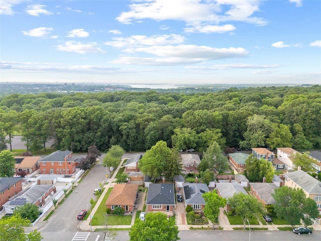 226-07 76th Rd, Bayside, NY 11364 - aerial view of residential area featuring a forest