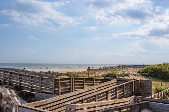 650 Shore Rd Unit 3C, Long Beach, NY 11561 - water view featuring nearby beach