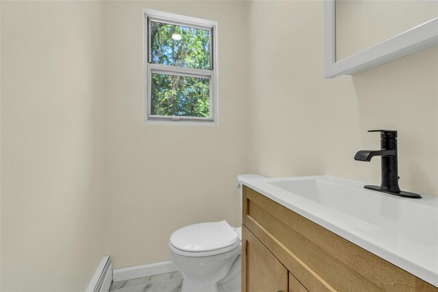 212 Sheldrake Ave, Port Jefferson, NY 11777 - bathroom with vanity and marble finish flooring