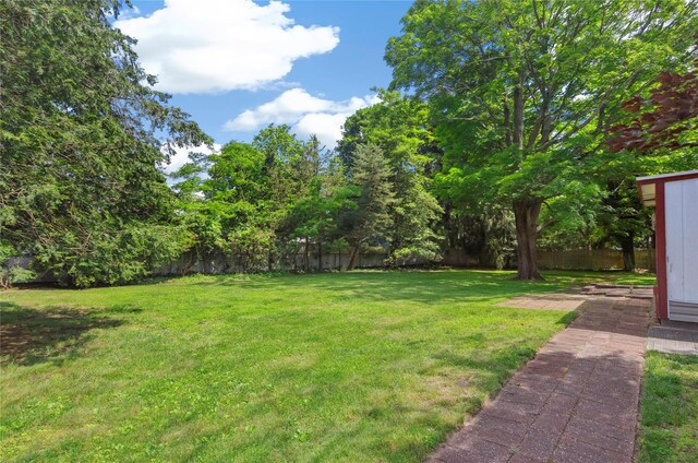 16 Colonial Dr, East Patchogue, NY 11772 - view of fenced backyard
