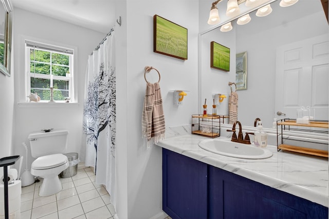 204 Watch Hill Dr, Tarrytown, NY 10591 - bathroom with vanity, tile patterned flooring, and curtained shower