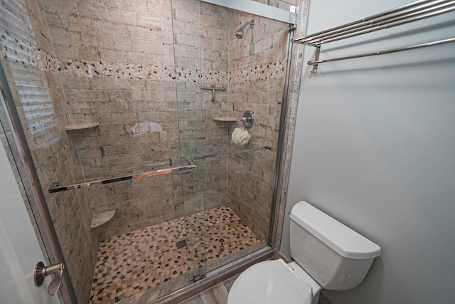 40 Independence Way, Miller Place, NY 11764 - bathroom featuring a shower stall and toilet