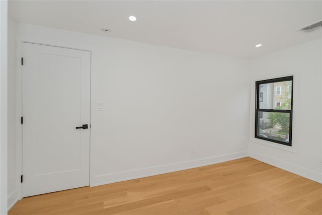 231 Macdougal St, Brooklyn, NY 11233 - spare room with light wood-style floors and recessed lighting