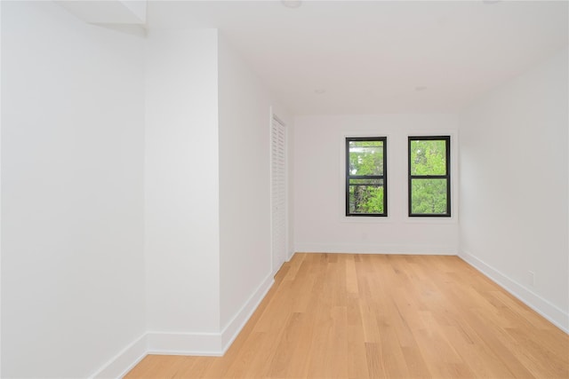 231 Macdougal St, Brooklyn, NY 11233 - unfurnished room featuring light wood-style flooring and baseboards