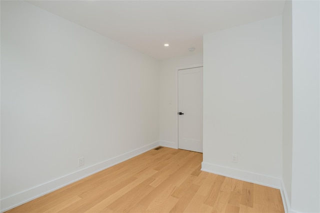 231 Macdougal St, Brooklyn, NY 11233 - spare room with light wood finished floors and recessed lighting