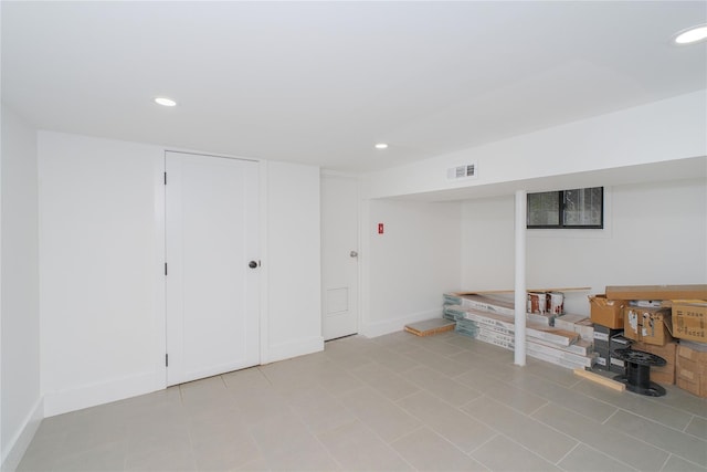 231 Macdougal St, Brooklyn, NY 11233 - finished basement with recessed lighting