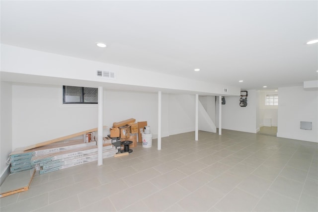 231 Macdougal St, Brooklyn, NY 11233 - below grade area featuring recessed lighting